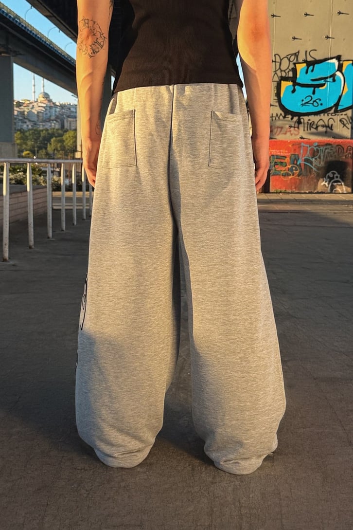 Script Ayarlanabilir Baggy Eşofman Altı