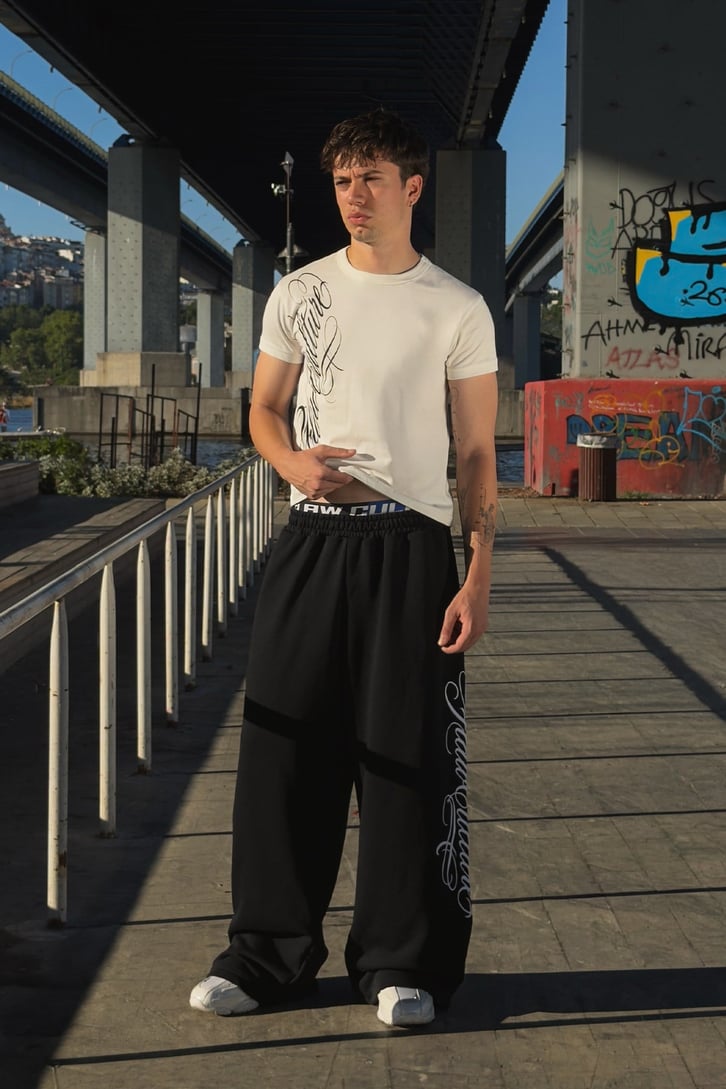 Script Ayarlanabilir Baggy Eşofman Altı