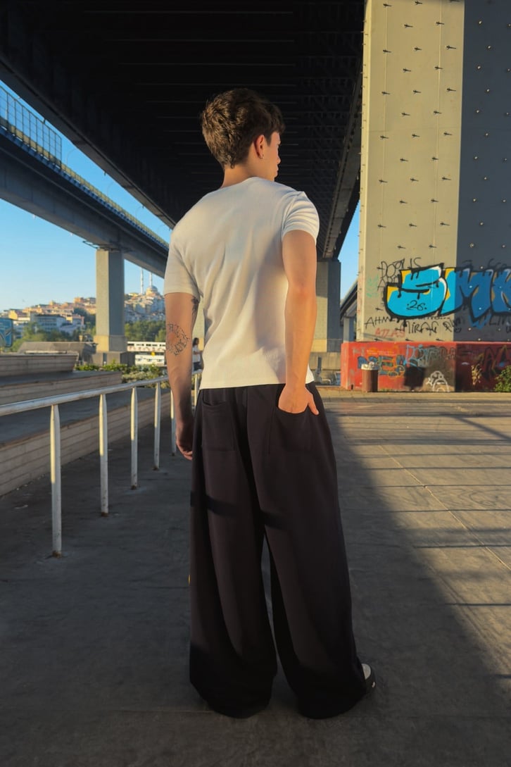 Script Ayarlanabilir Baggy Eşofman Altı