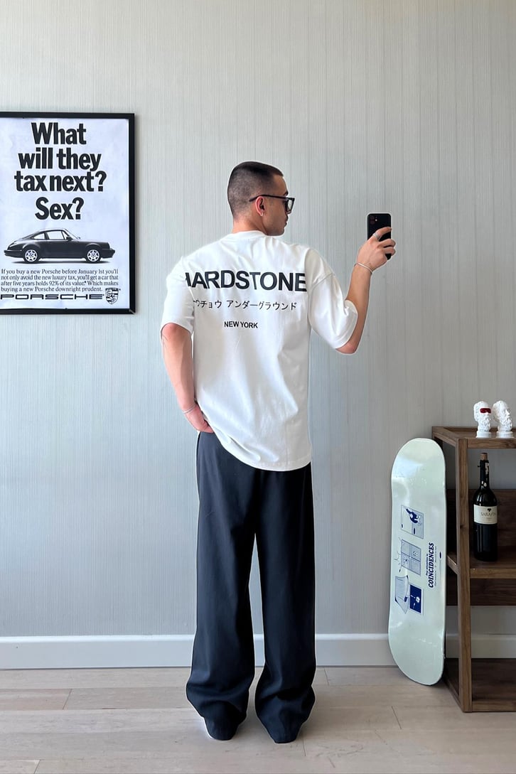 Seam Line Gabardin Pantolon