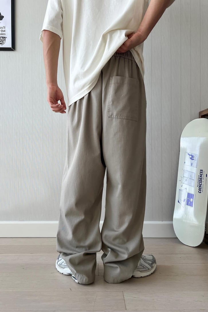 Seam Line Gabardin Pantolon