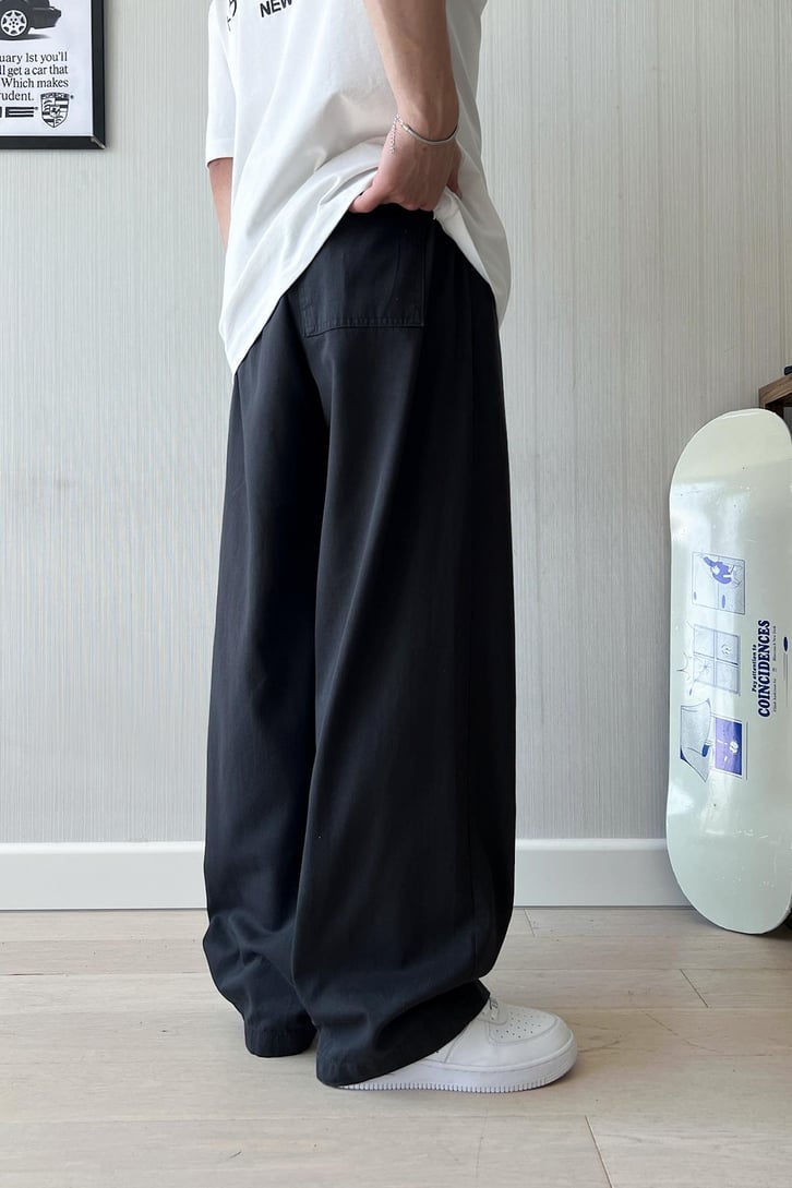 Seam Line Gabardin Pantolon
