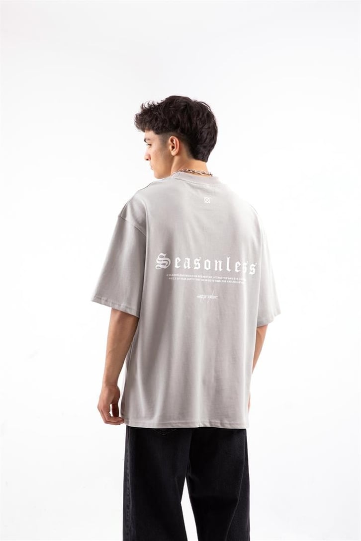 Seasonless Baskılı Oversize Tshirt