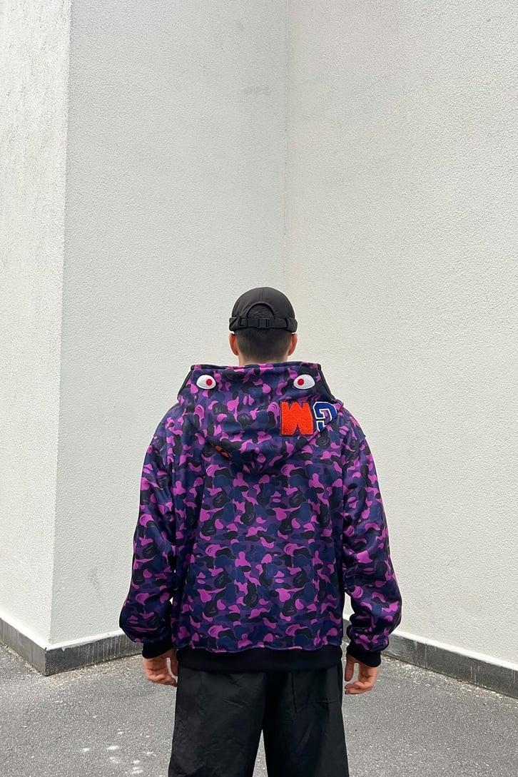 Shark Head Full Zip Hoodie
