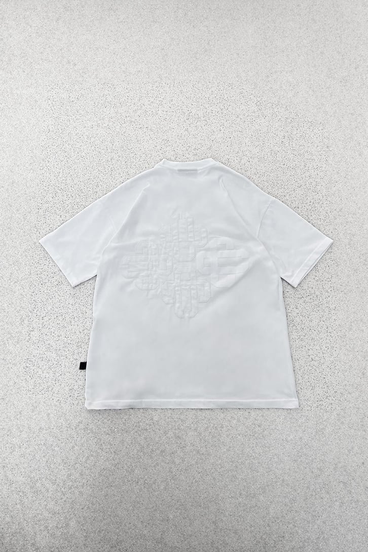 Sırt Nakışlı Oversize Tişört