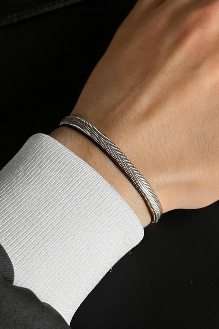 Snake Chain Altın Sarısı  Bileklik