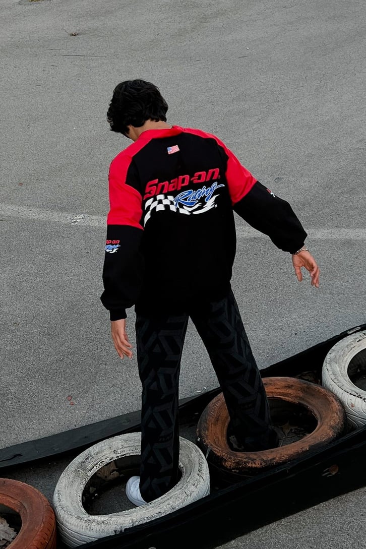 Snap On Racing Siyah Ceket