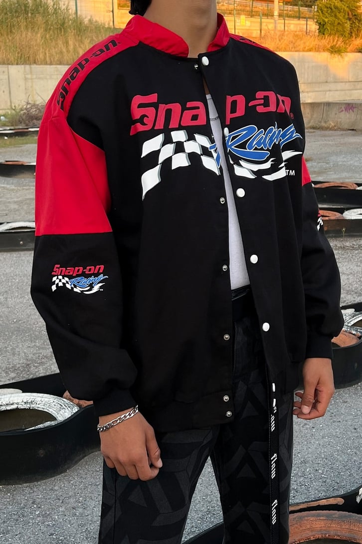 Snap On Racing Siyah Ceket