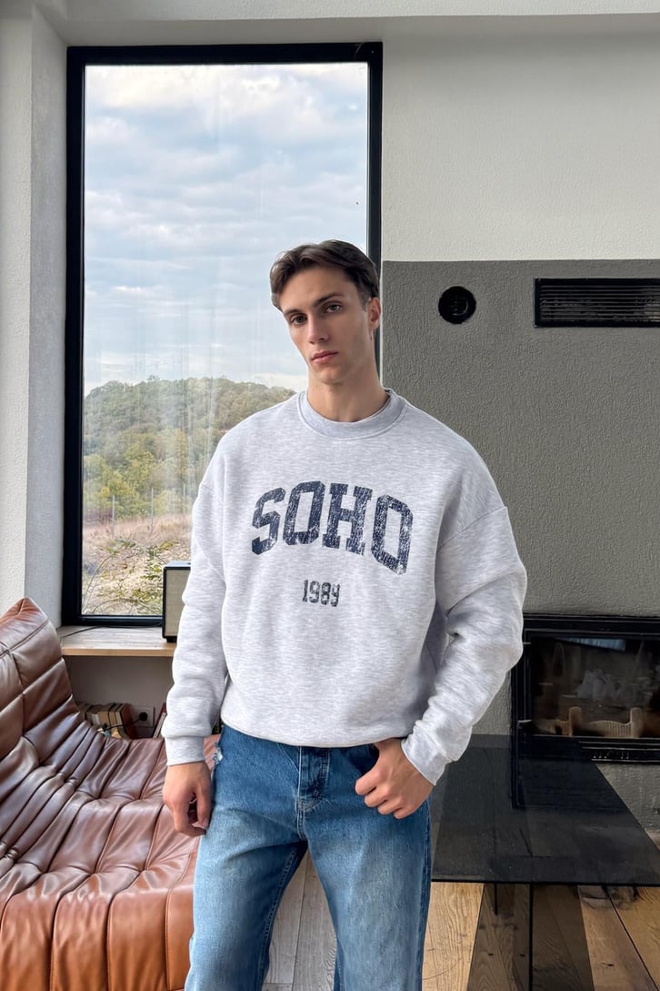 Soho Baskılı Sweat