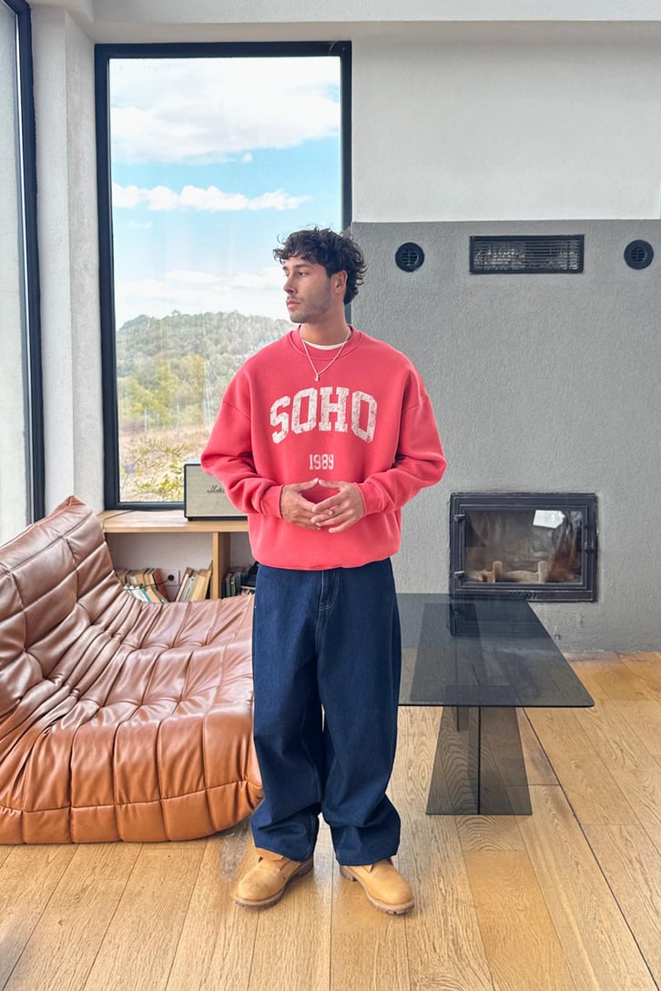 Soho Baskılı Sweat