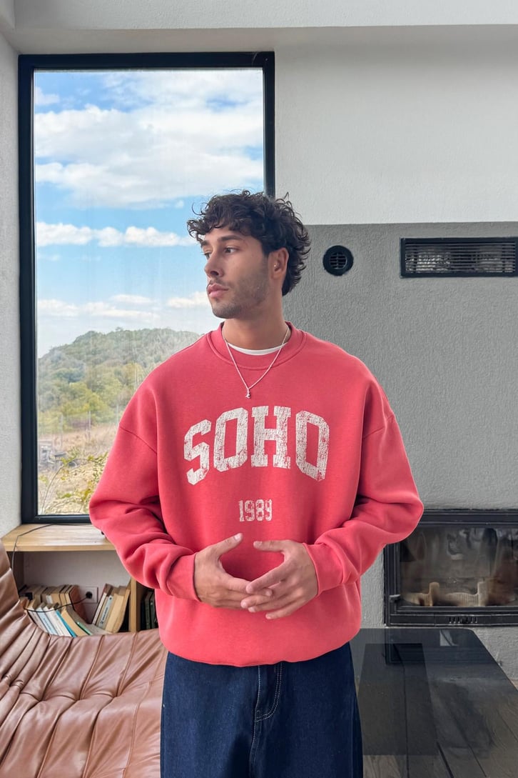 Soho Baskılı Sweat