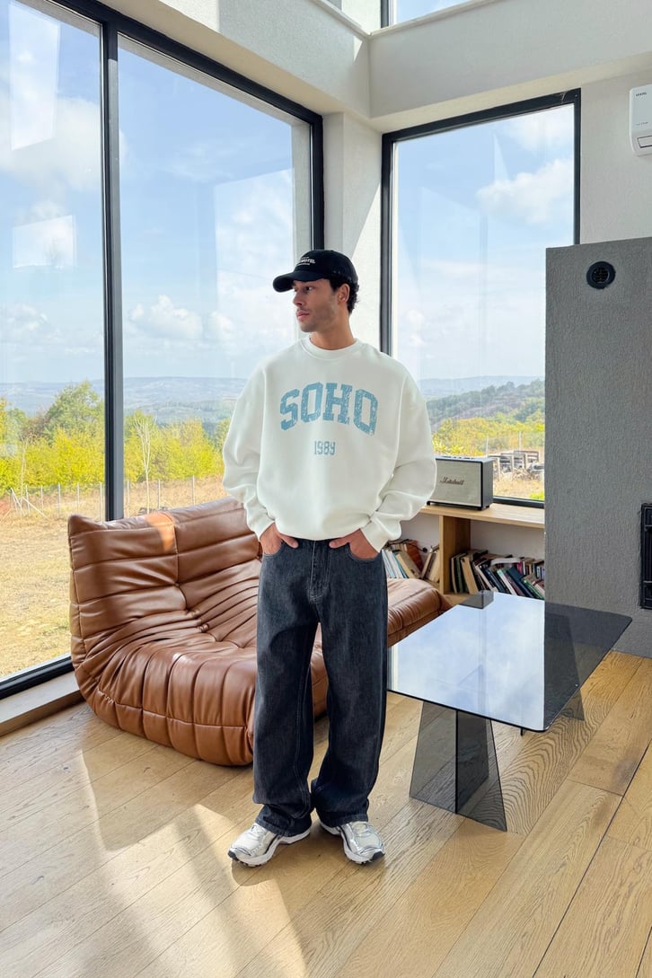Soho Baskılı Sweat