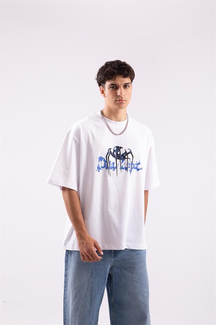 Spider Baskılı Tshirt