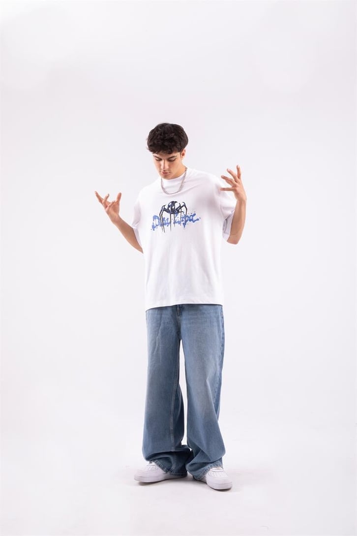 Spider Baskılı Tshirt