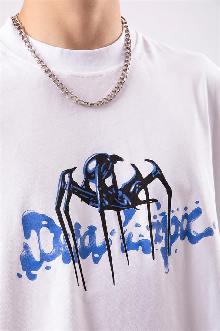 Spider Baskılı Tshirt