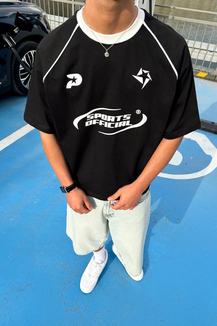 Sports Official Baskılı Tişört