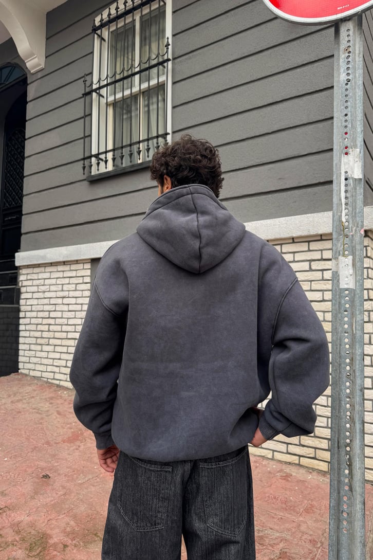 Star's Nakışlı Full Zip Hoodie