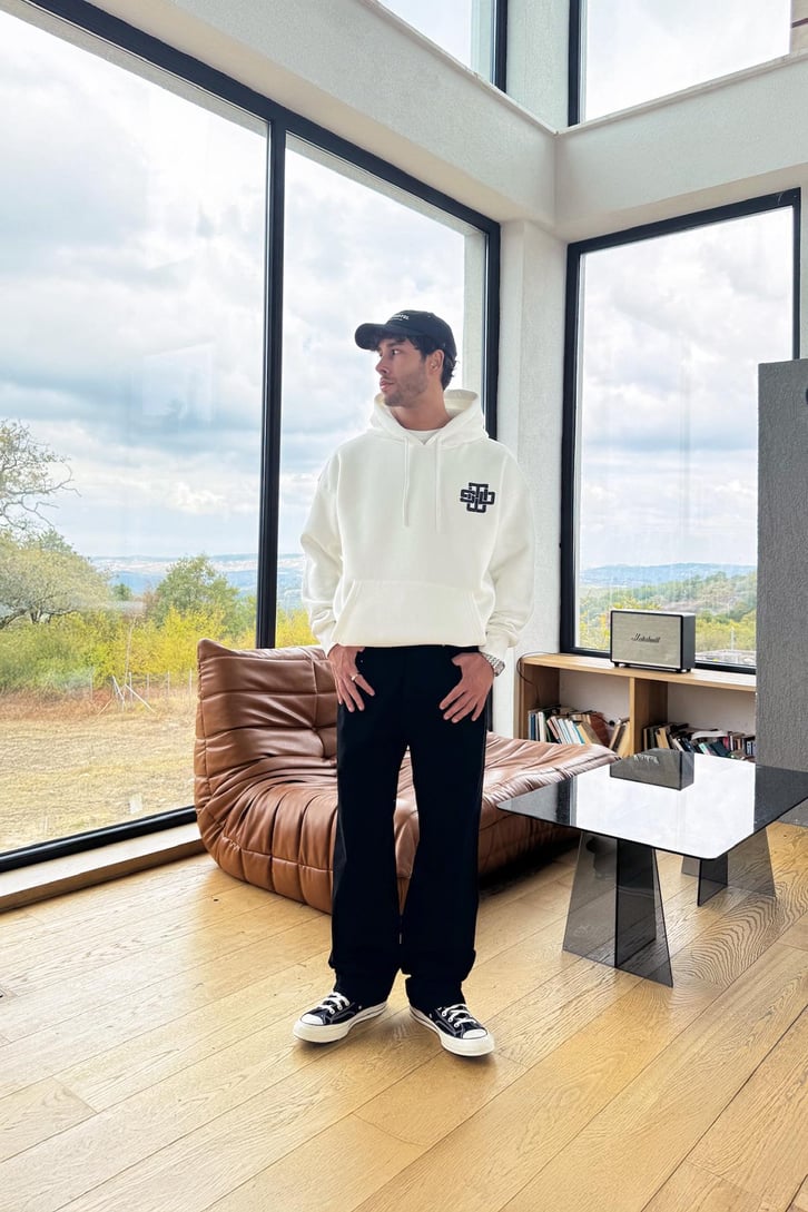 Stay United Baskılı Hoodie