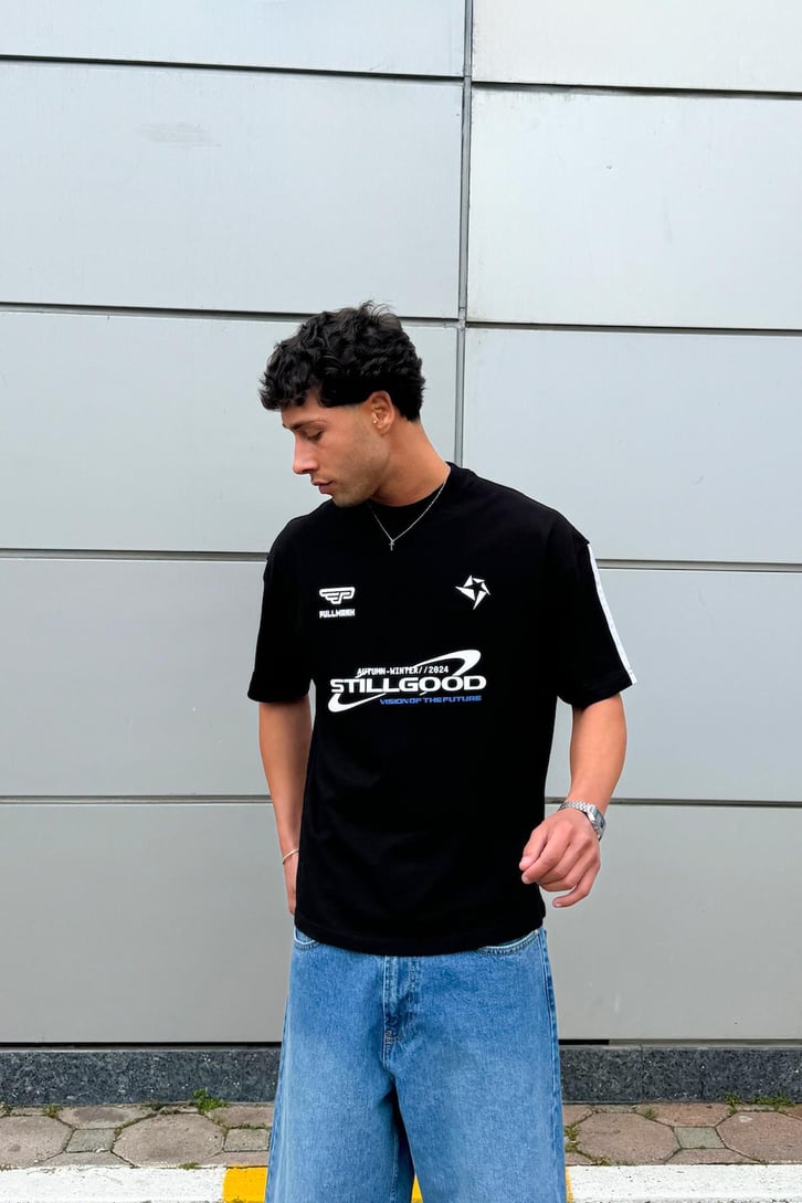 Stillgood Baskılı Oversize Tişört