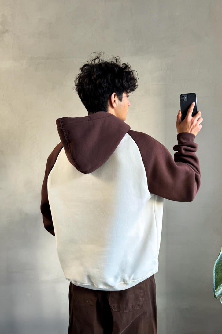 Story of Radio Baskılı Oversize Sweatshirt