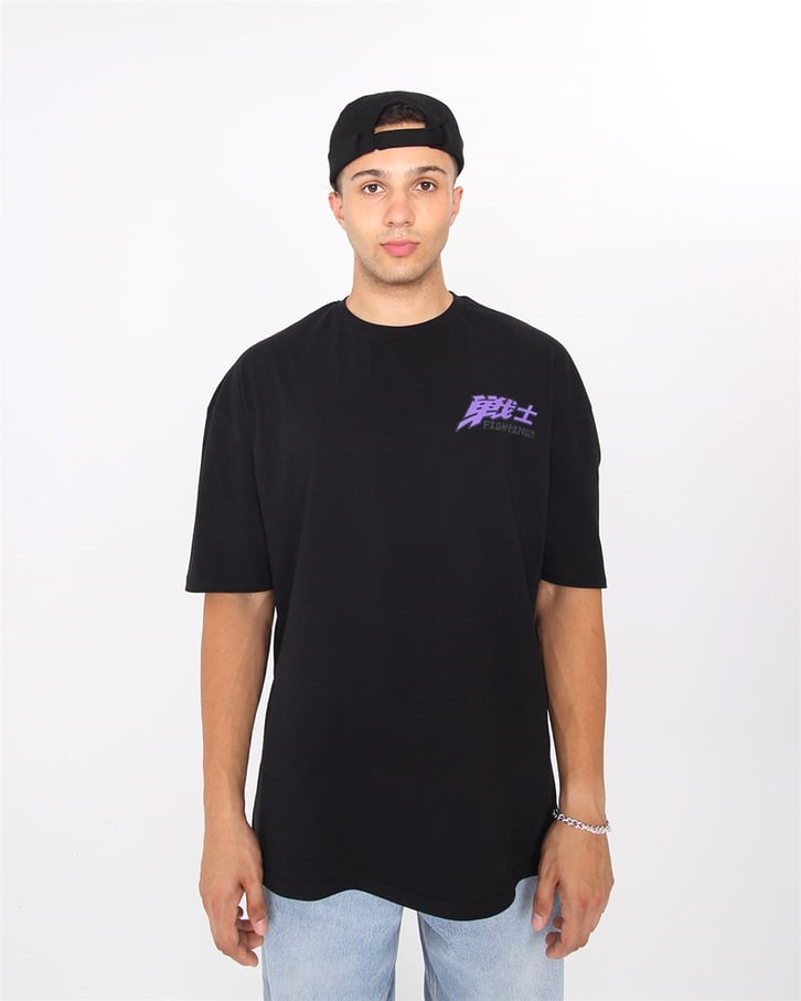 STREET FIGHTER BACK BASKILI OVERSIZE TSHIRT