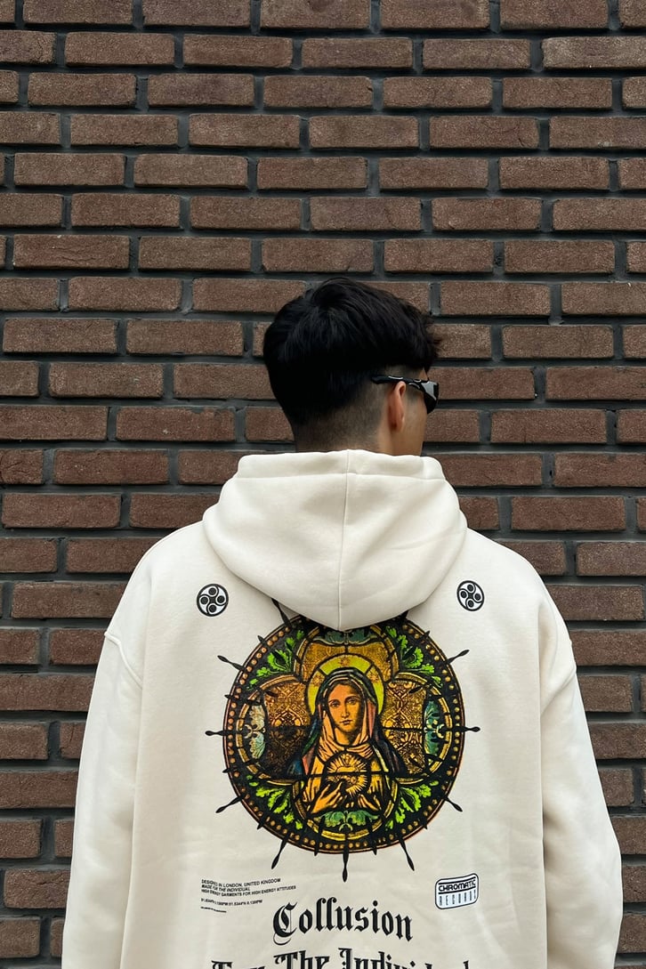 The Indiuidual Baskılı Oversize Sweatshirt
