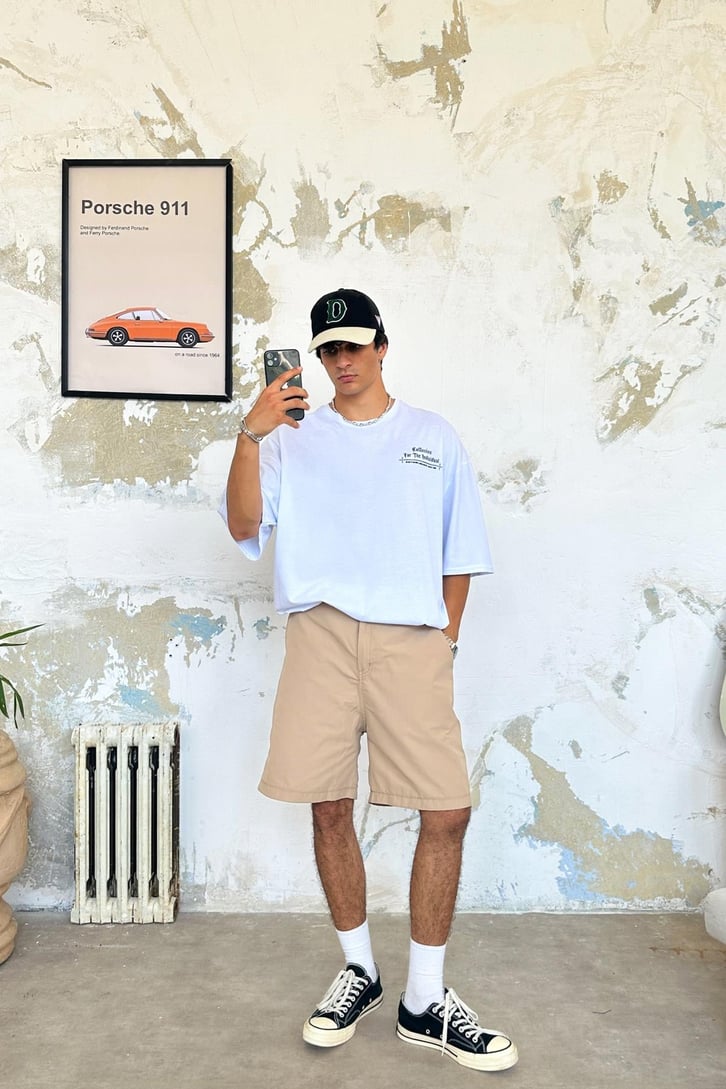 The Indiuidual Baskılı Oversize Tişört