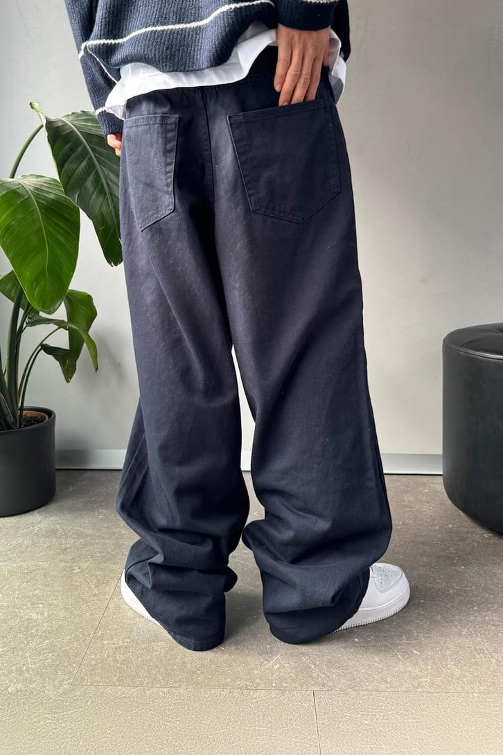 Theo Gabardin Baggy Pantolon