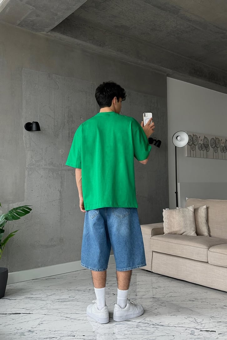 Thrasher Skateboard Beyaz Oversize Tişört