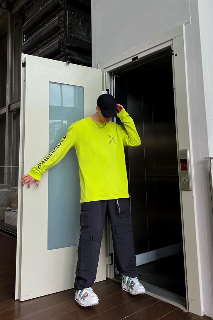 Thunderstorm Yeşil Long Sleeve Tişört