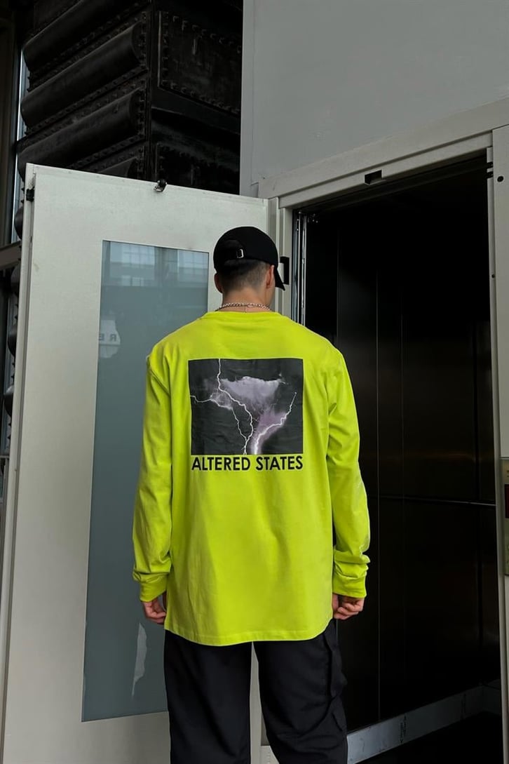 Thunderstorm Yeşil Long Sleeve Tişört