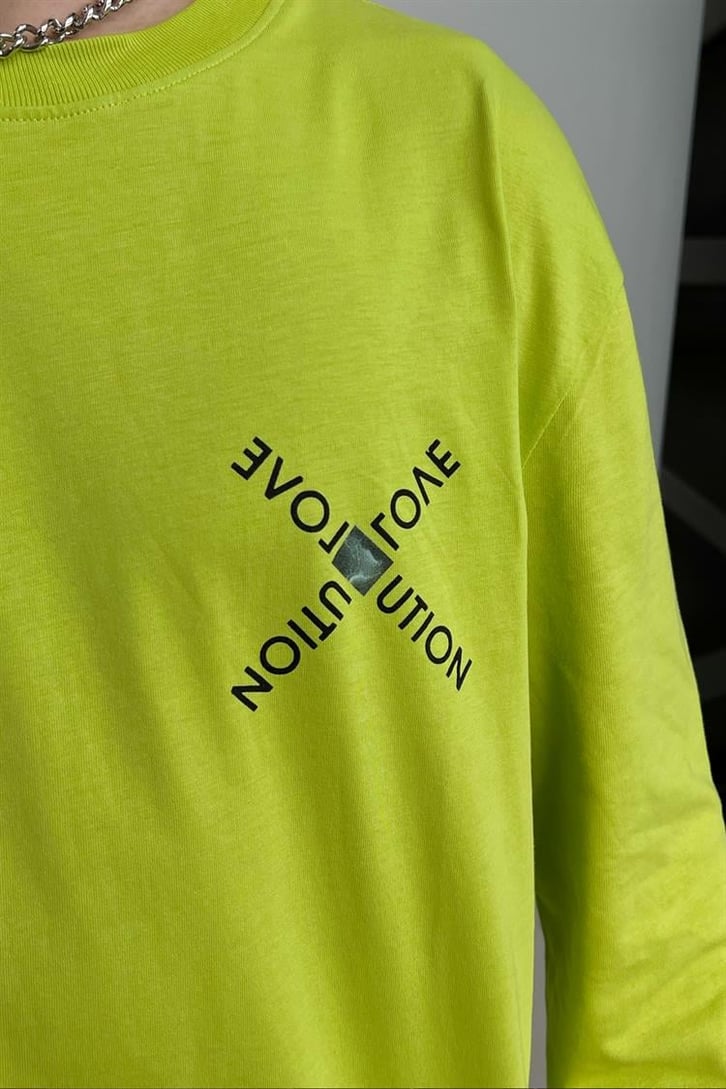 Thunderstorm Yeşil Long Sleeve Tişört