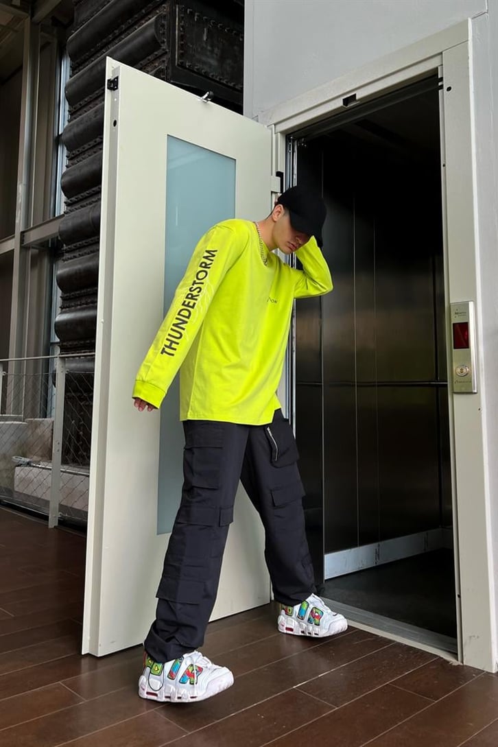 Thunderstorm Yeşil Long Sleeve Tişört