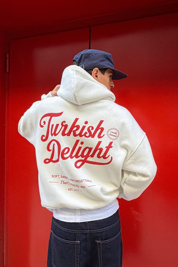Turkish Delight Ecru Hoodie