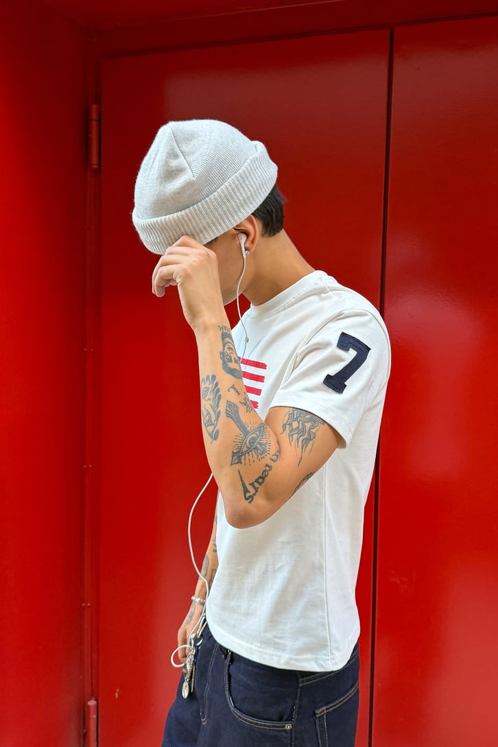 U.S. Flag Printed Tee