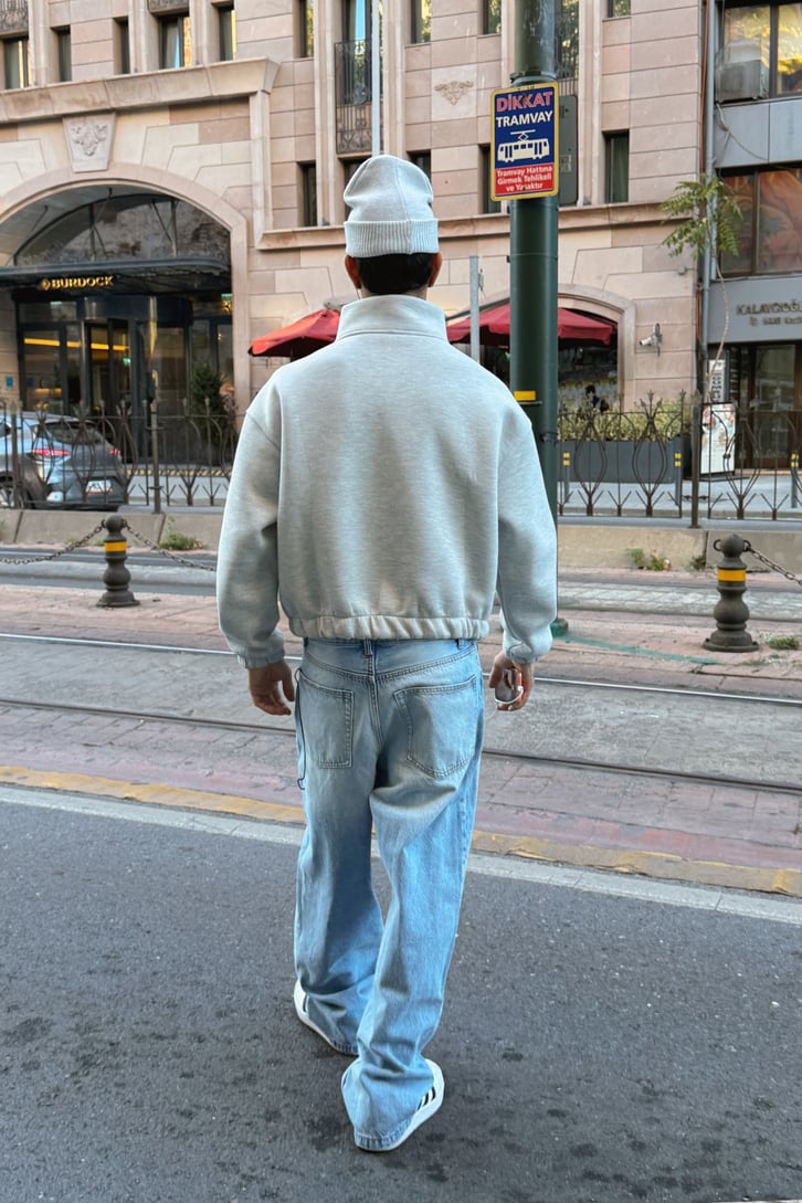 Urban Black Bomber Ceket