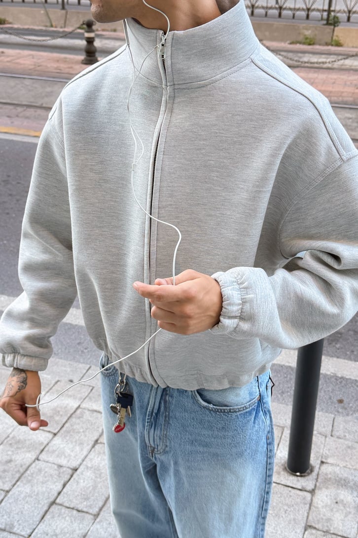 Urban Black Bomber Ceket