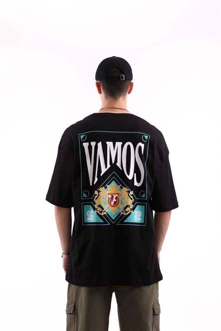 Vms Sırt Baskılı Oversize Tshirt