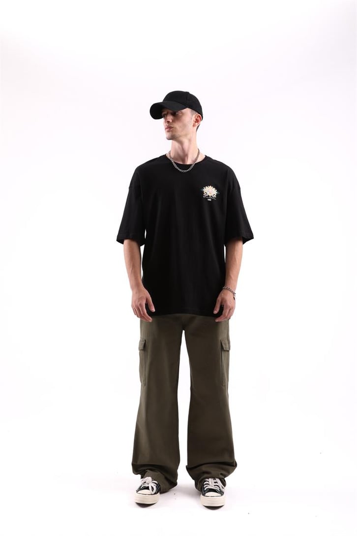 Vms Sırt Baskılı Oversize Tshirt