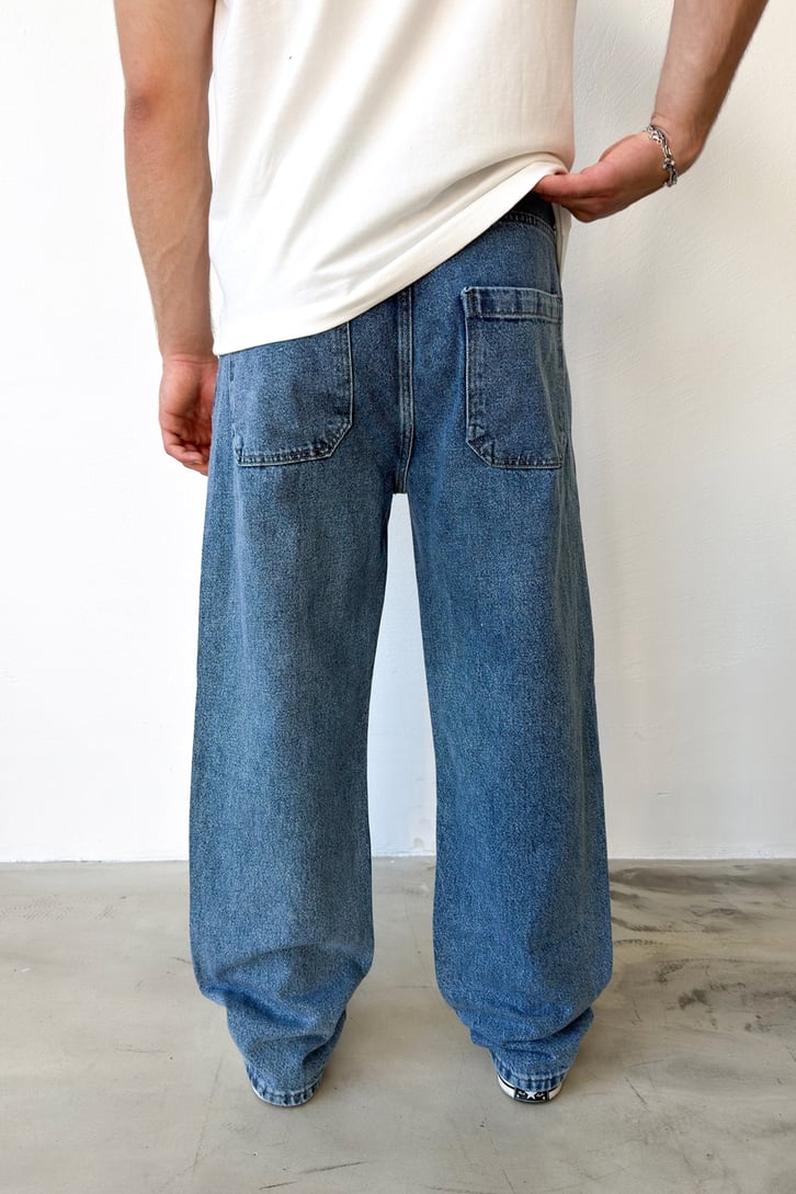 Washed Baggy Jean