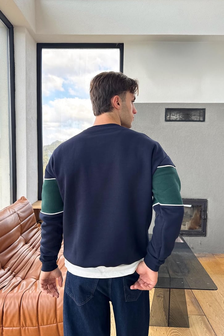 Welcome Nakışlı Sweatshirt