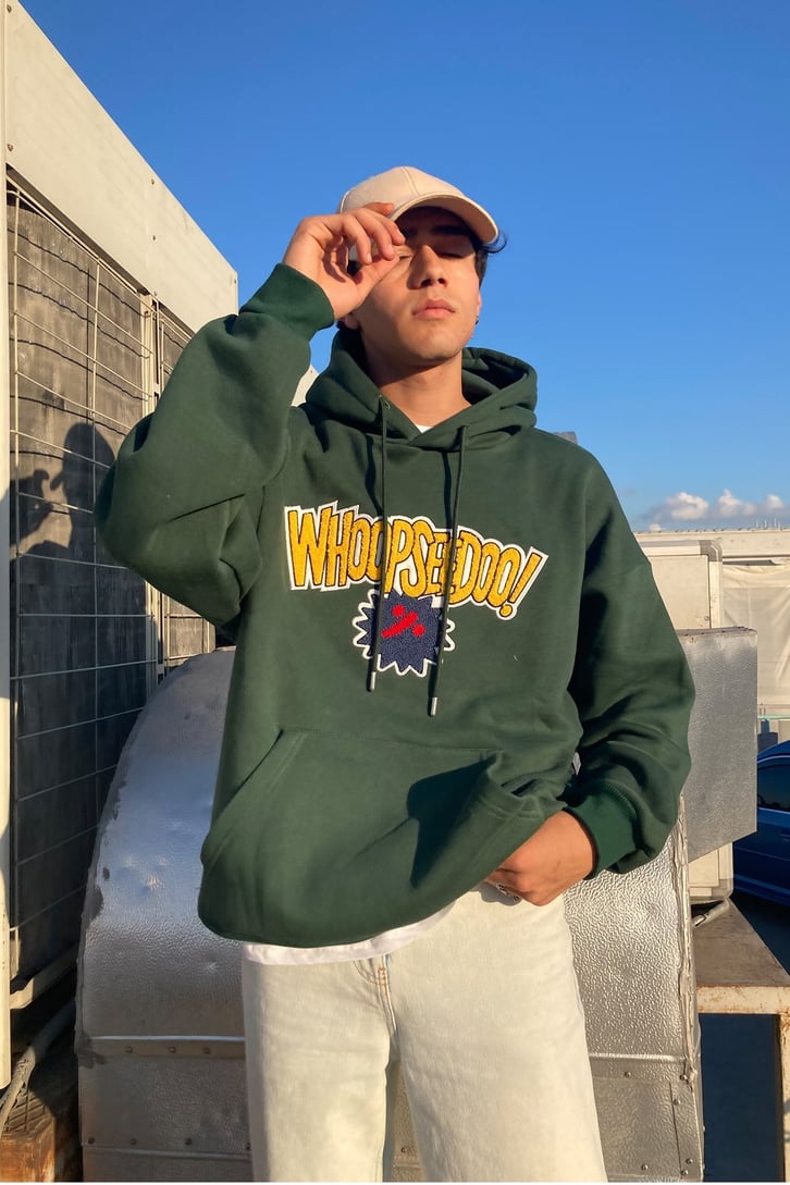 WHOOPSEDOO BASKILI OVERSIZE HOODIE