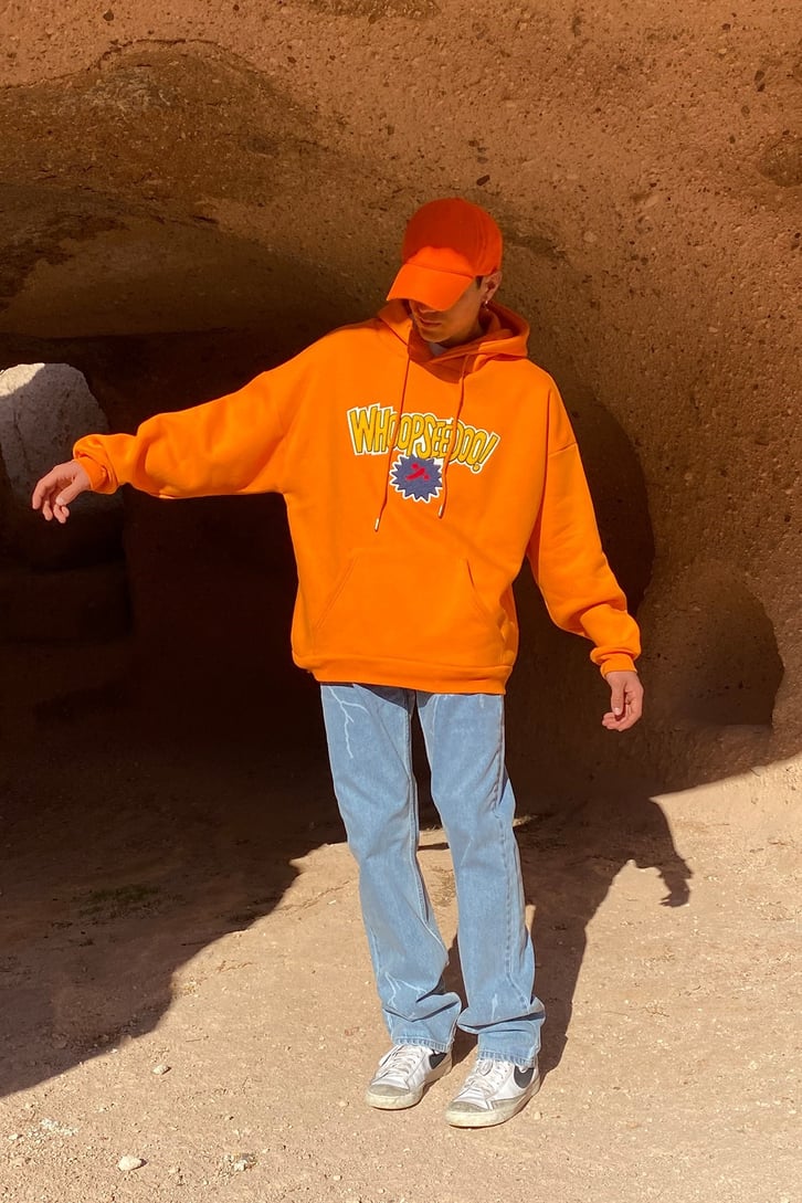 WHOOPSEDOO BASKILI OVERSIZE HOODIE