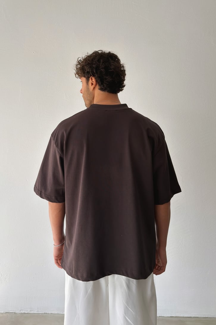 Yaka Baskılı Tişört