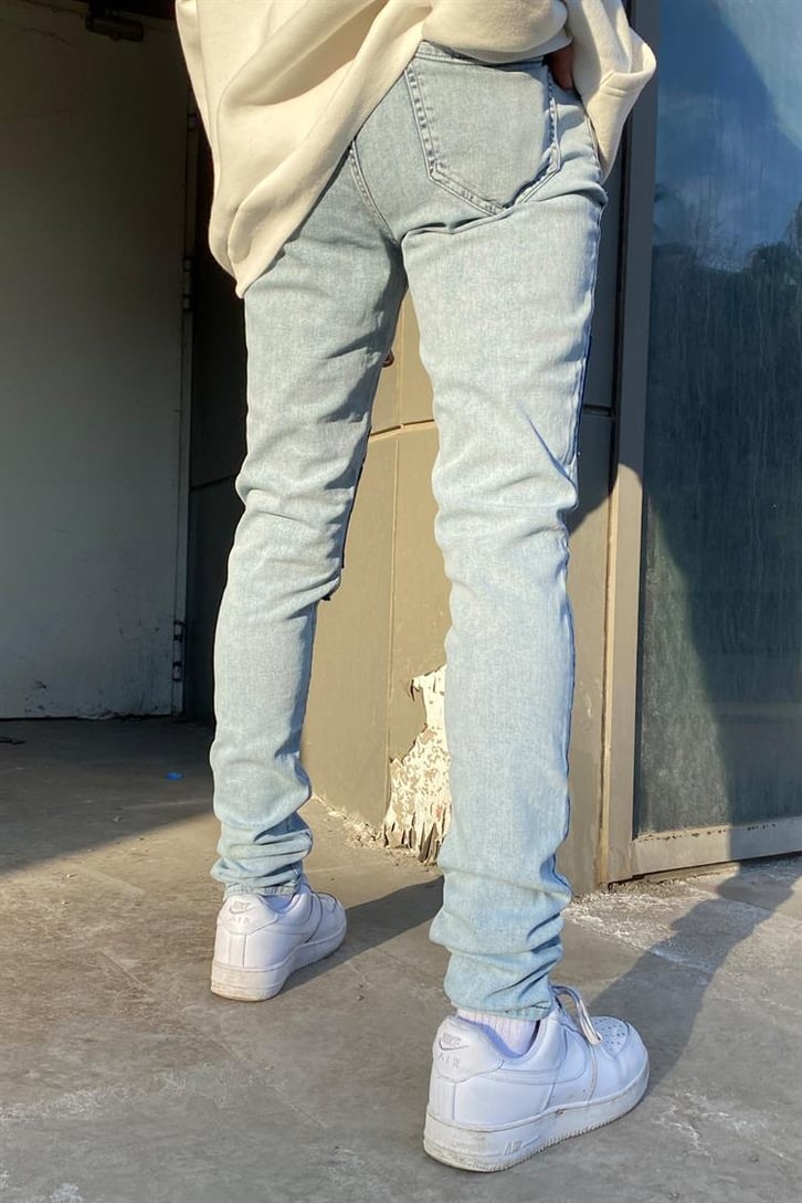 Yama Detay Skinny Fit Jean