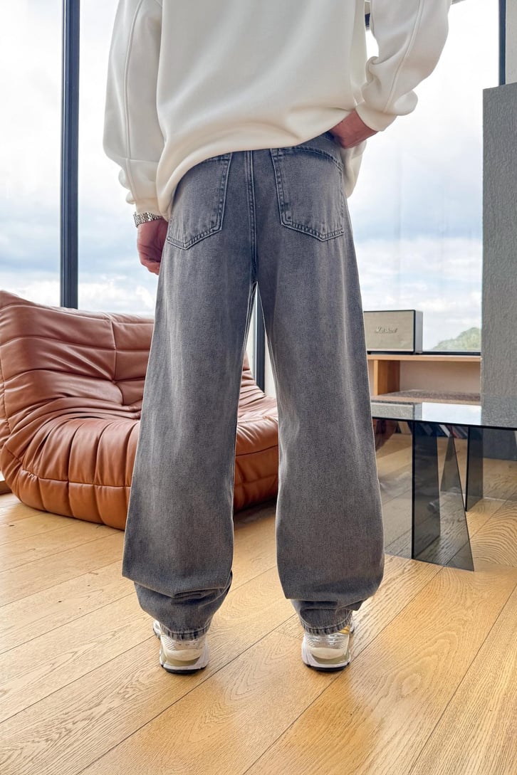 Yıkamalı Baggy Fit