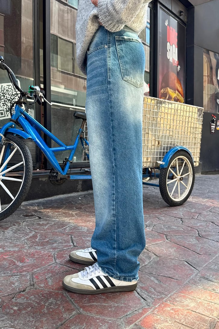 Yıkamalı Baggy Fit