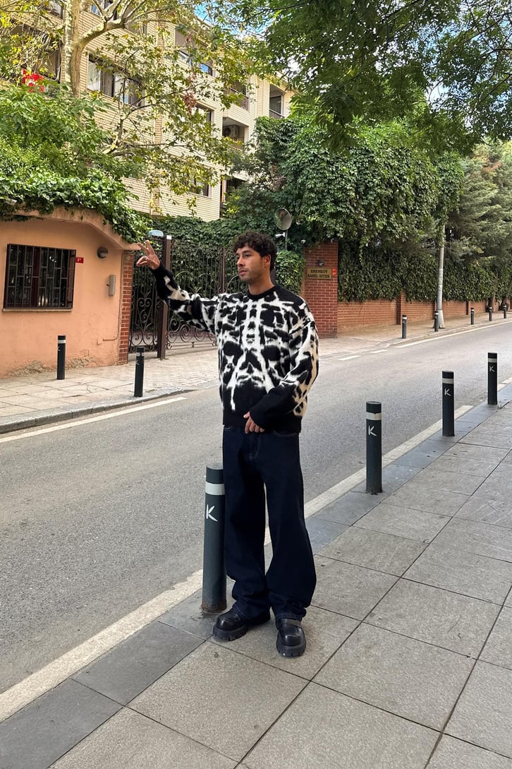 Yıkamalı Baggy Jean
