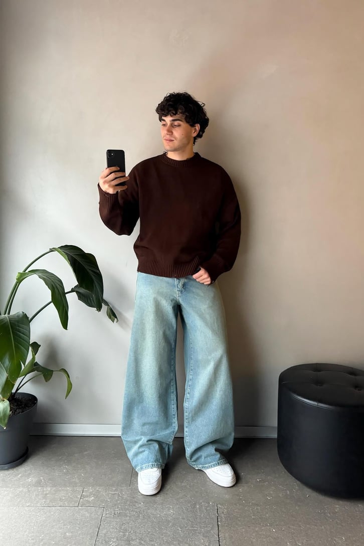 Yırtık Model Basic Kazak