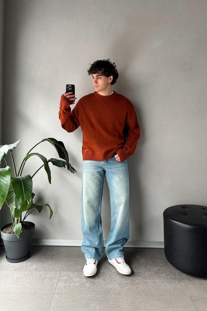 Yırtık Model Basic Kazak